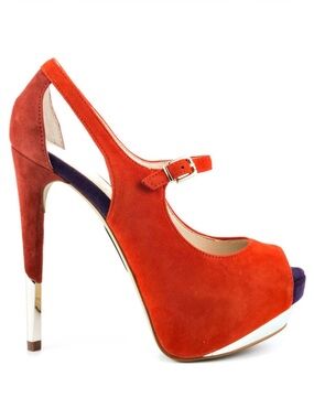 Boutique 9 Nickeya Mary Jane Suede Platform Pumps